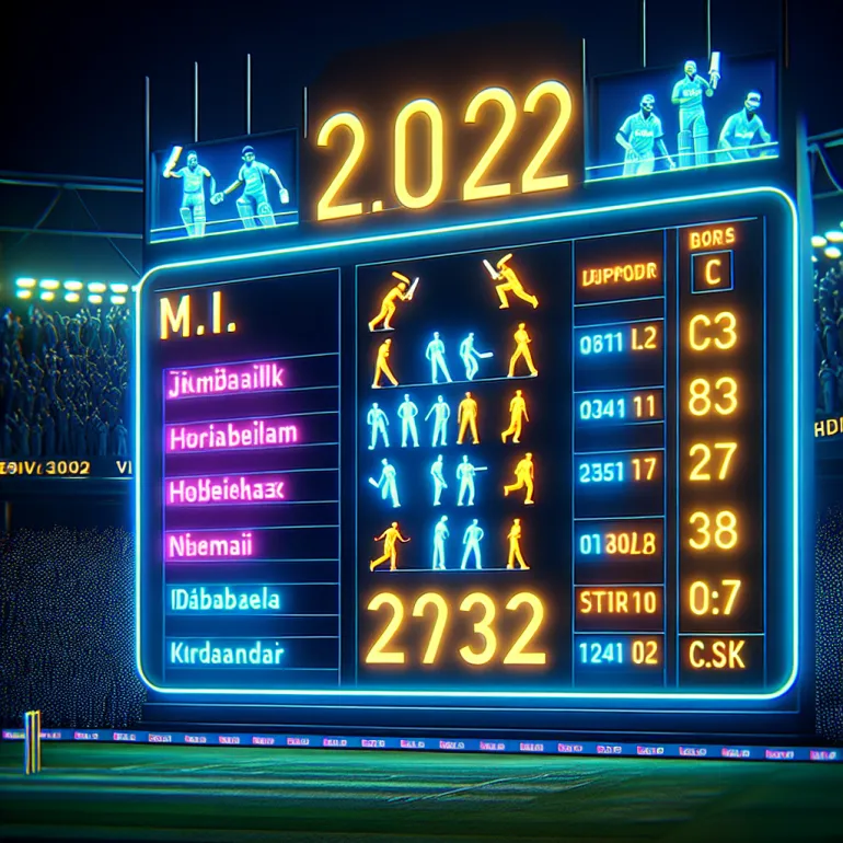 Mi vs csk 2022 scorecard