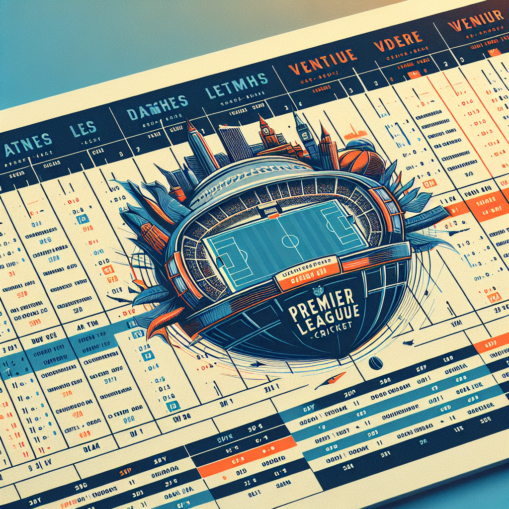 timetable ipl